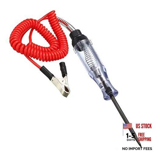 6V-12V-24V DC Car Circuit Tester Light, Professional Auto Voltage Continuity