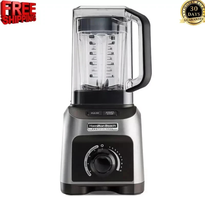 Hamilton Beach Professional Quiet Blender, 1500W, 32oz, FREE SHIPPING