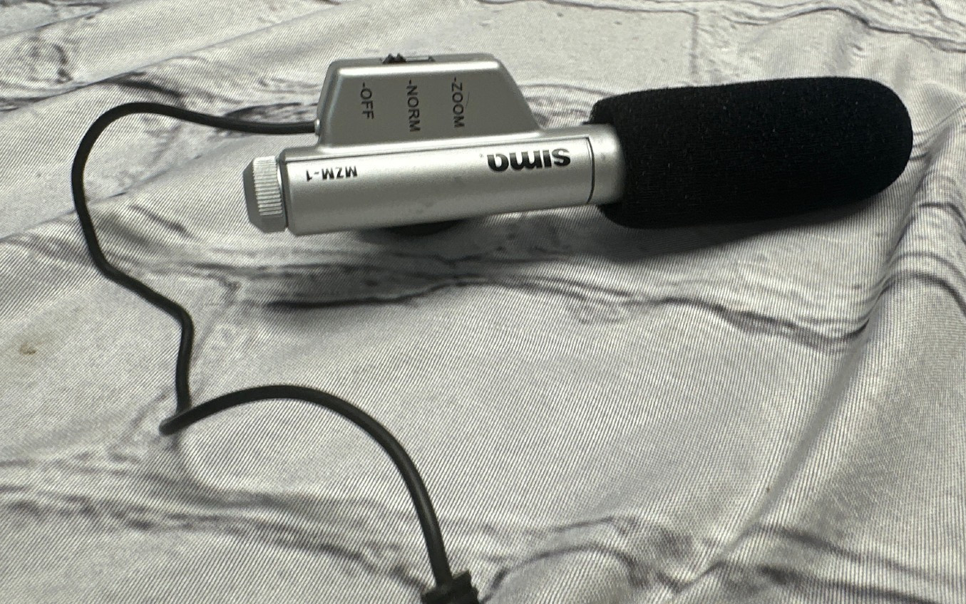 Sima Video Mini Zoom Camera Microphone MZM-1 for camcorder