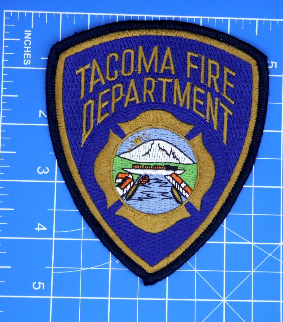 Tacoma Washington Fire Dept  patch-Bin A
