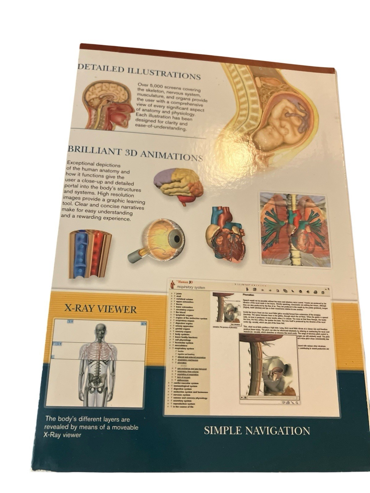 Explore Human Anatomy Professional Edition PC CD-ROM Missing 1 Medical Dict Disc