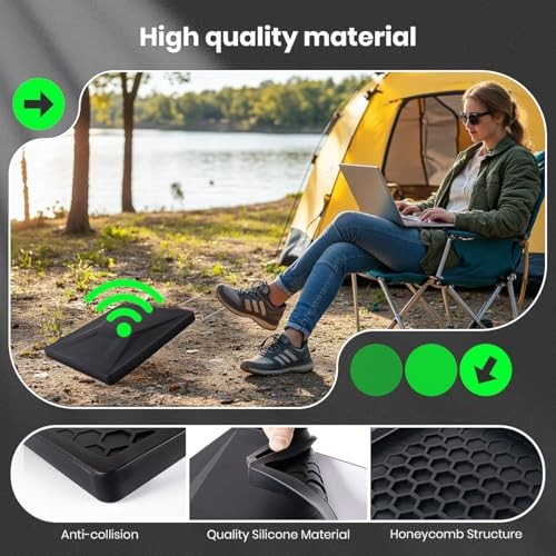 Weatherproof, Shockproof, Black Silicone Cover for Starlink Mini