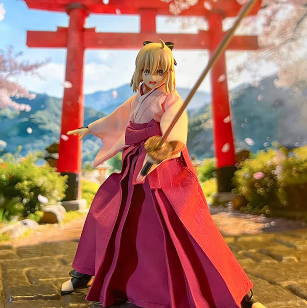[No Figure]1/12 Female Soldier Clothes Shirt Skirt Model 6'' Figma Figures