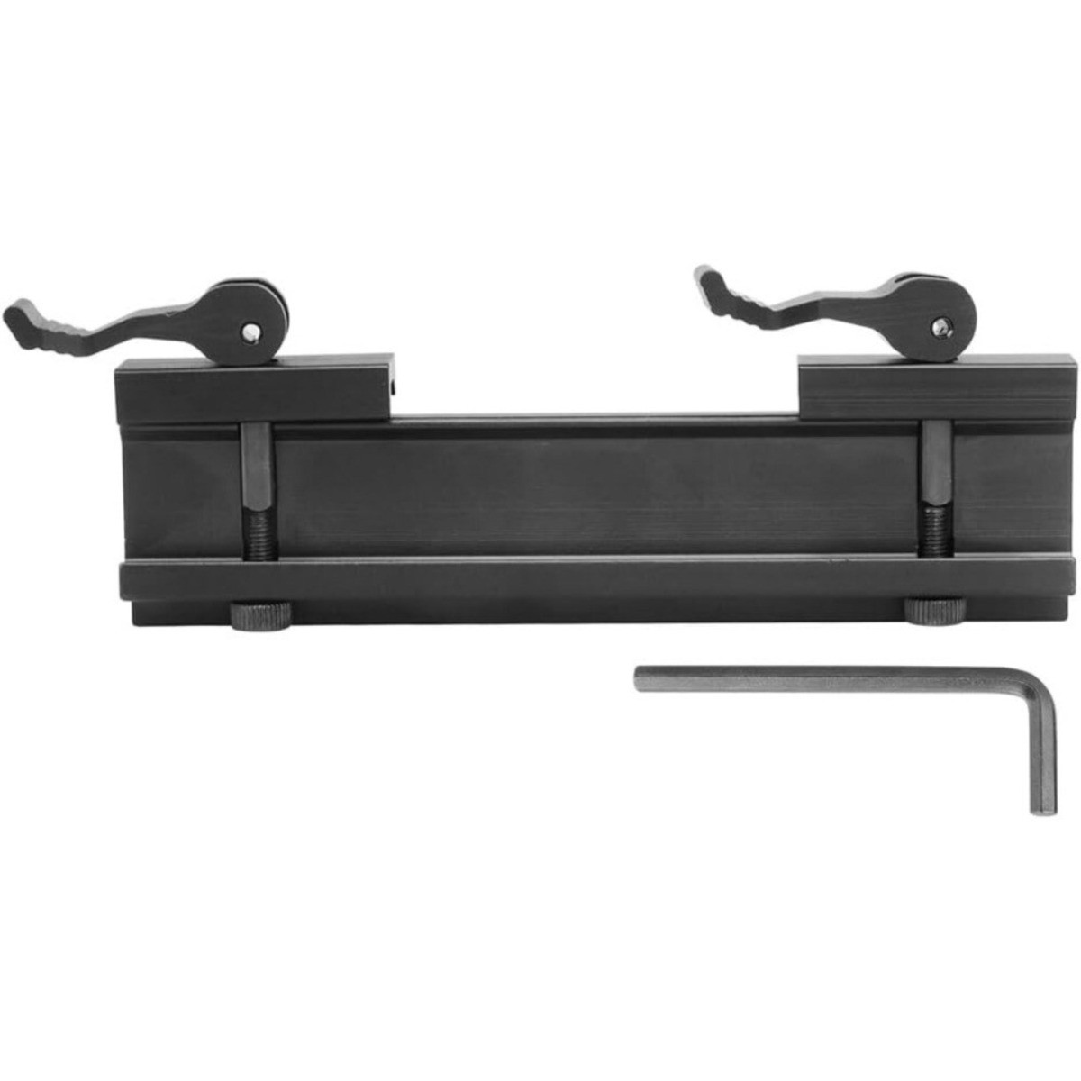 5.5" Quick Release Picatinny Riser Mount Dual Rail for Scopes Flashlight Sights