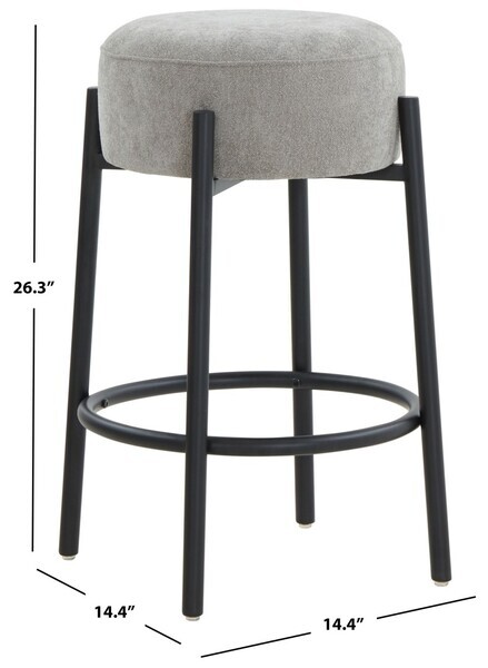 Safavieh PAISLEIGH METAL COUNTER STOOL, Reduced Price 2172751972 SFV5032H
