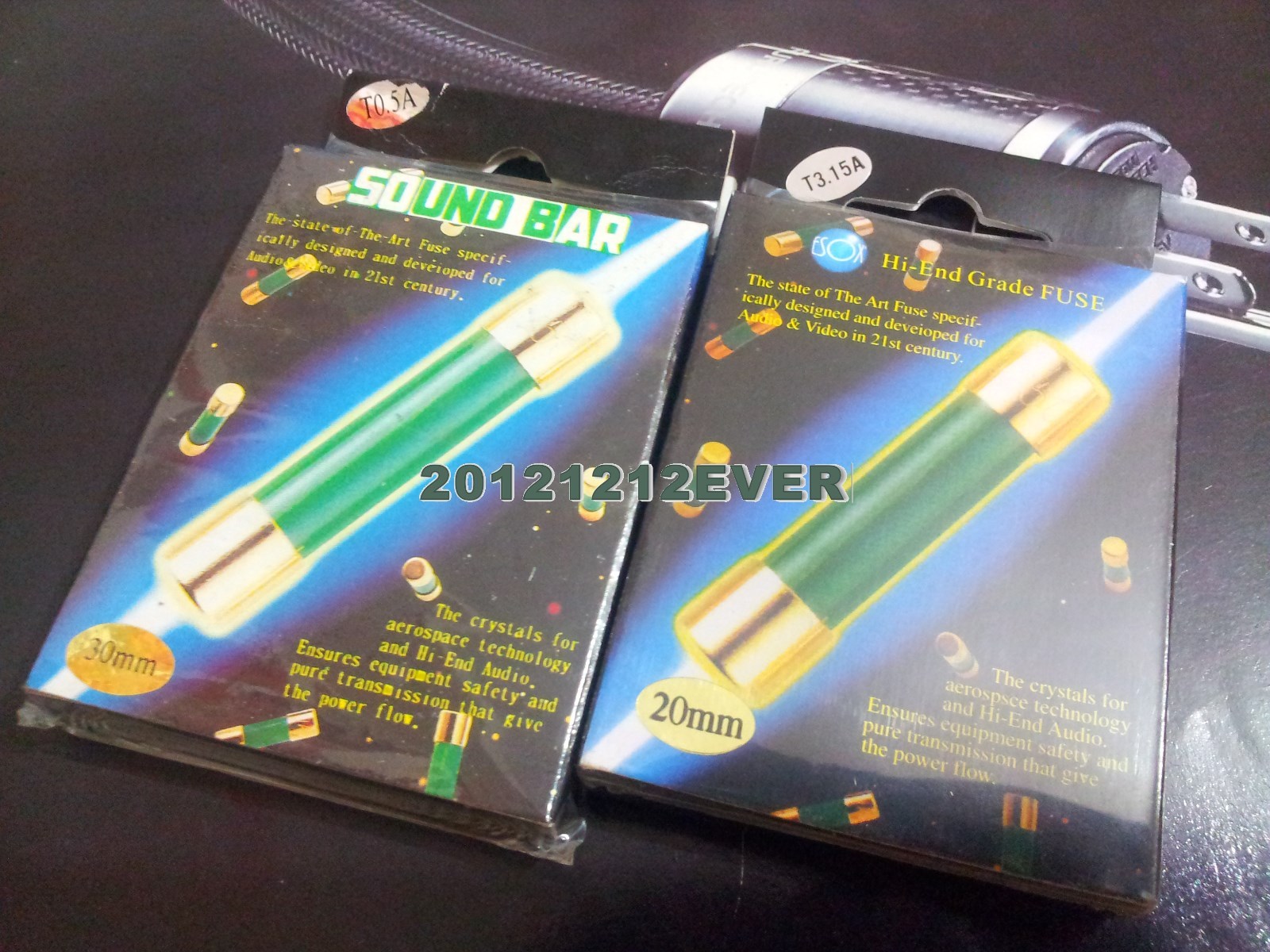 1x Furutech Fuse Gold Plating 20mm x 5mm 1A,2A,3.15A,4A,6x32mm 0.5A,1A,2A,3A
