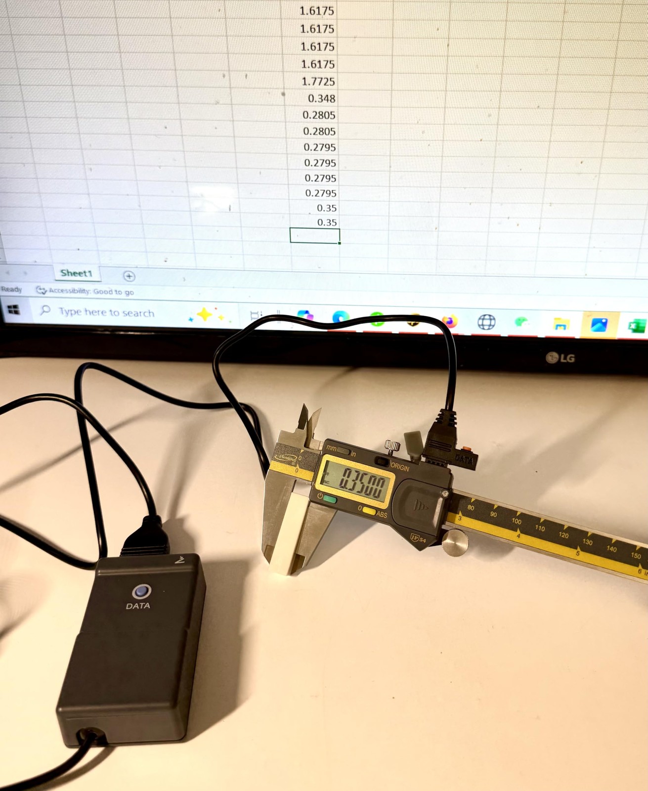 iGAGING Absolute Origin 0-6" Digital Caliper, IP54 Stainless Steel,