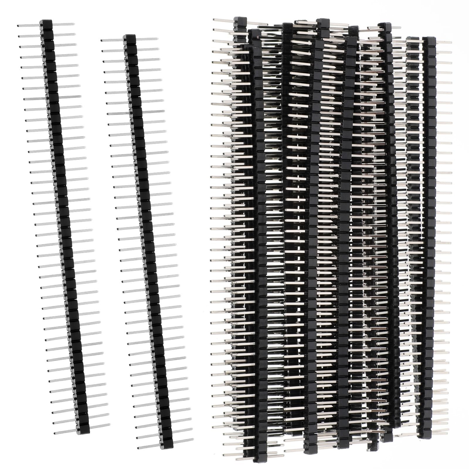 20Pcs Male Header Pin 2.54 mm 40 Breakaway Headers 0.1 inch Breakaway...