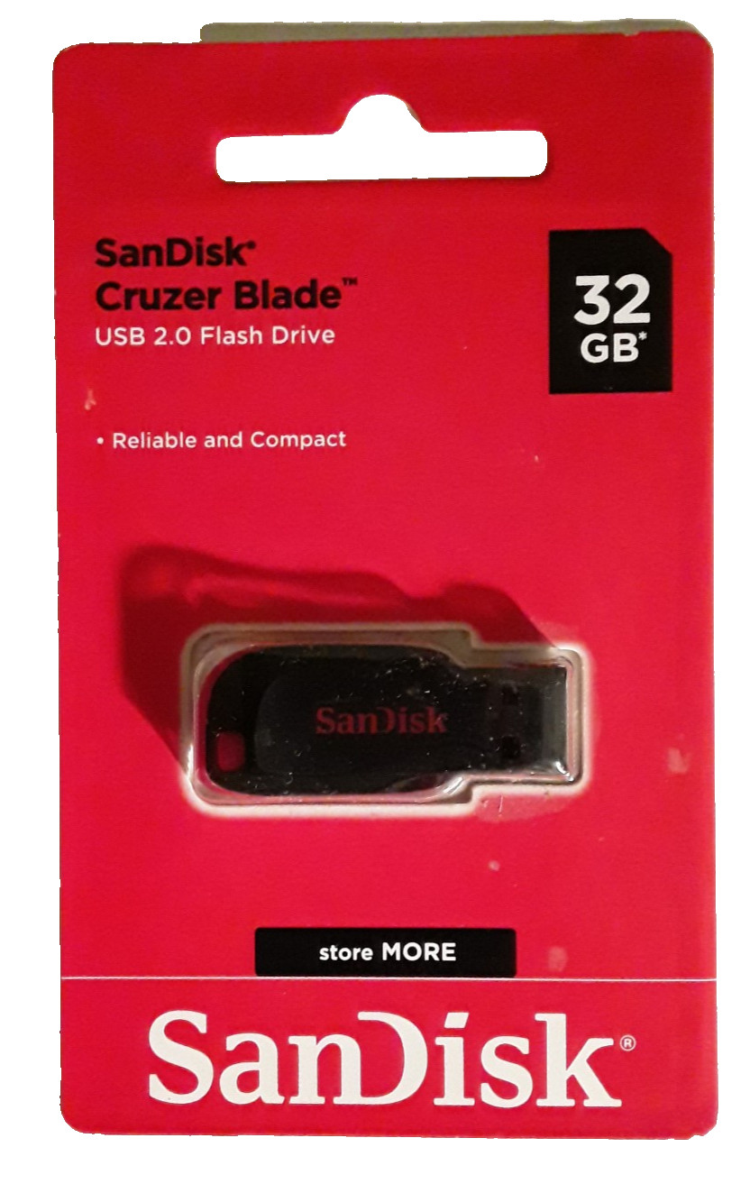 Sandisk 32GB Cruzer Blade Flash Drive Memory Stick USB