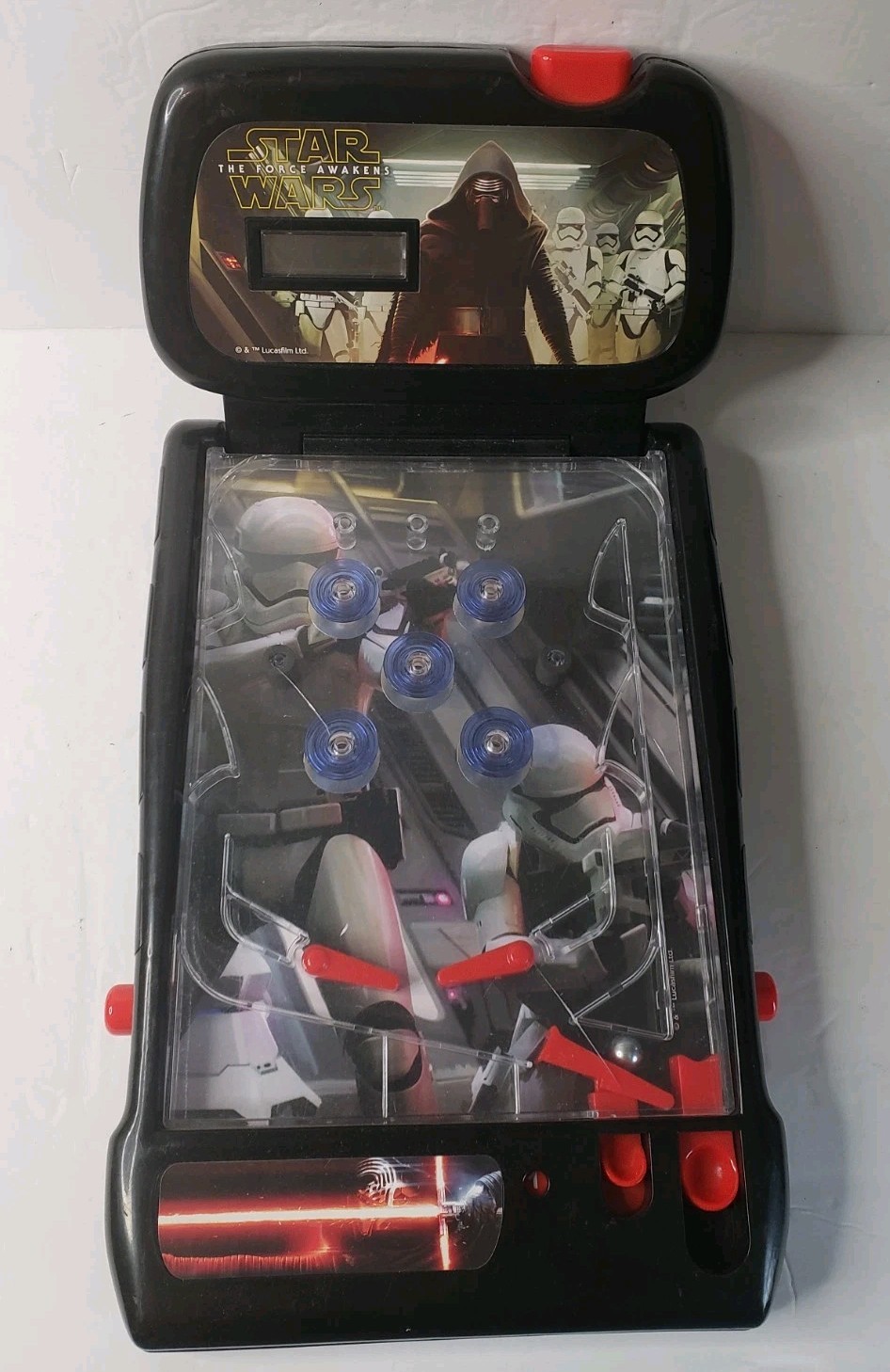 Star Wars Pinball Machine The Force Awakens Tabletop Electronic 2009 TESTED