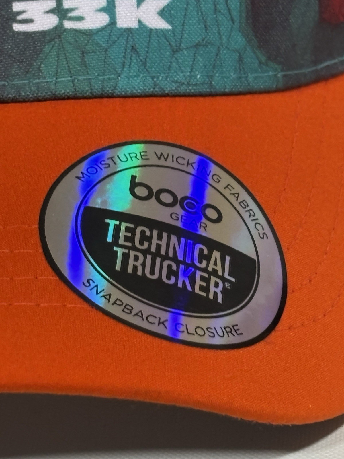 Moab Red Hot 55k 33k boco gear baseball hat SNAPBACK New