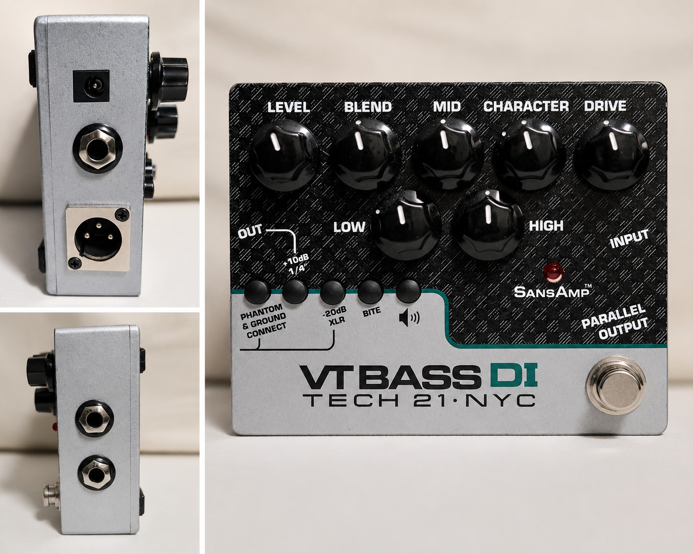 Sansamp VT bass DI - Bass effects preamp with direct out  and parallel output