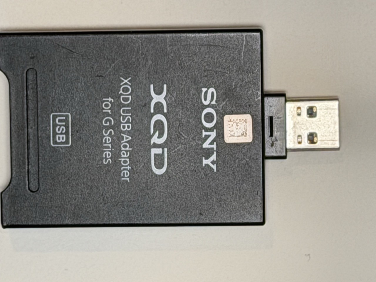 Sony QDA-SB1 XQD USB Adapter Card Reader for G Series Memory Cards - Genuine