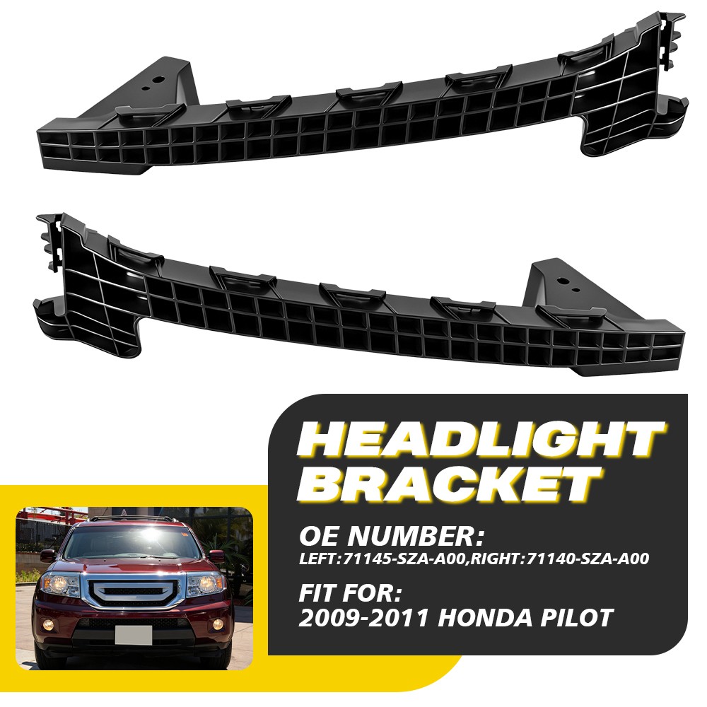 Headlight Retainer Bracket Fit Honda Pilot 2009-2011 71145-SZA-A00 71140-SZA-A00