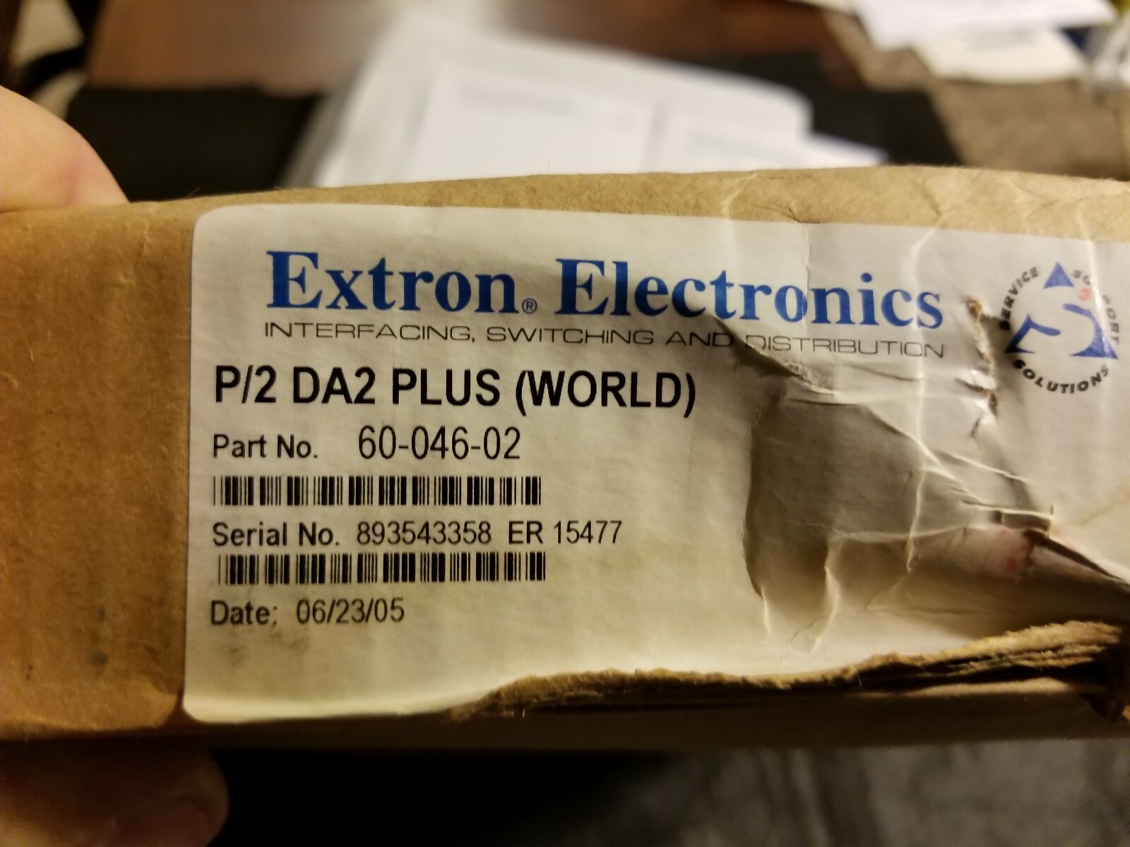 Extron Electronics P/2 DA2 Plus ( NEW )