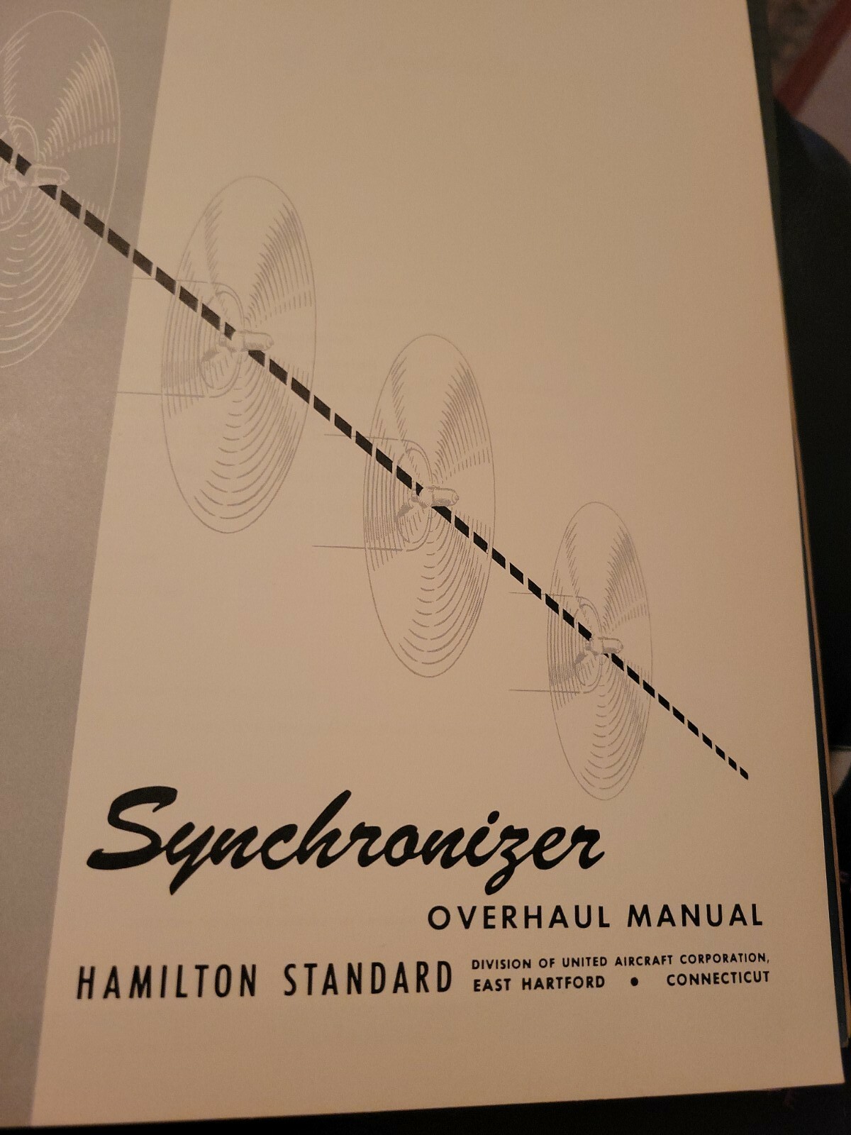 Hamilton Standard Engine Synchronizer Overhaul Manual Aircraft