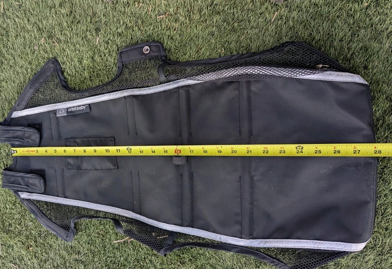 Orbit Baby 02 Stroller Part Lower Basket Canvas Storage Replacement Lower