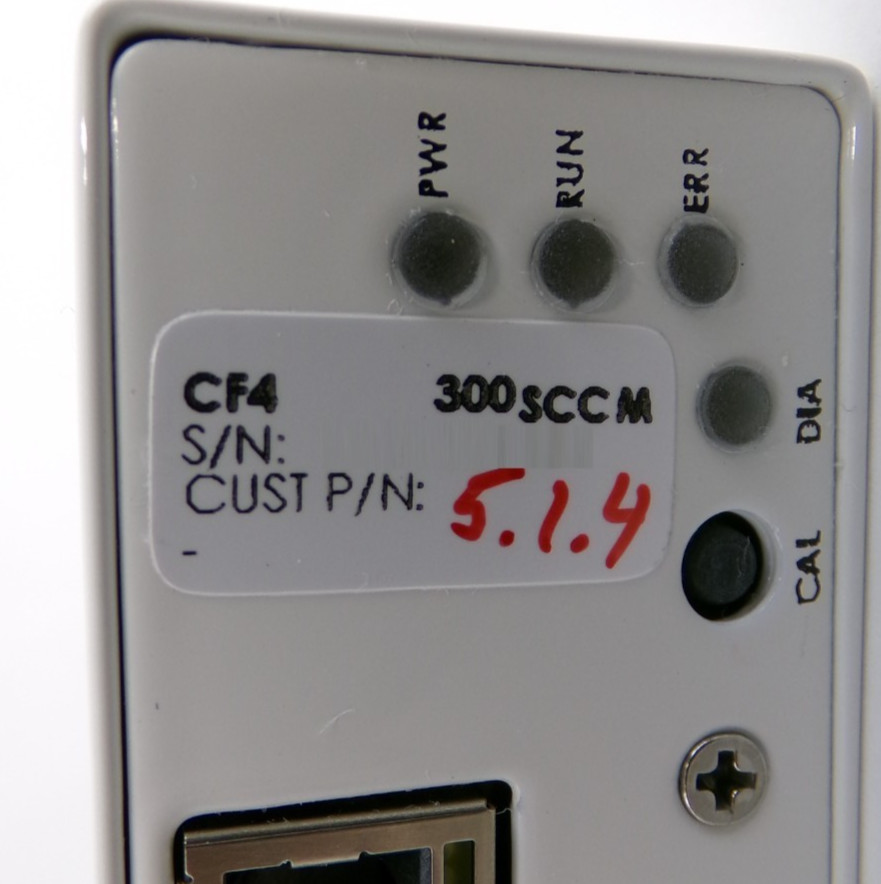 Pivotal Systems 88-02407 Mass Flow Controller MFC 300 SCCM CF4 New Surplus