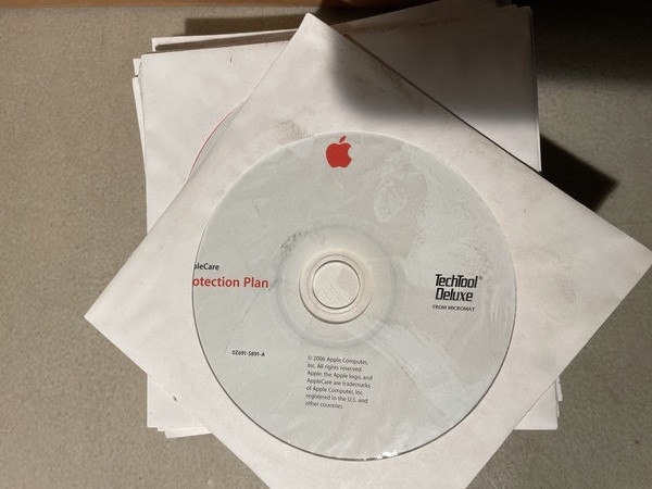 2006 AppleCare Protection Plan TechTool Deluxe Mac Software Disc NONPROFIT EDU