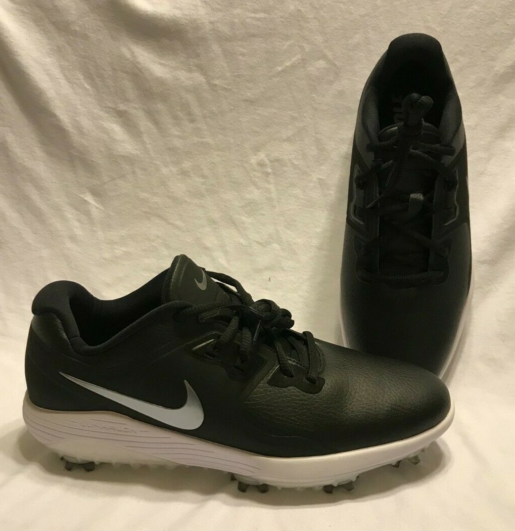Nike Vapor Pro Mens Golf Shoes Black White Waterproof AQ2197 001 size 8.5 NEW