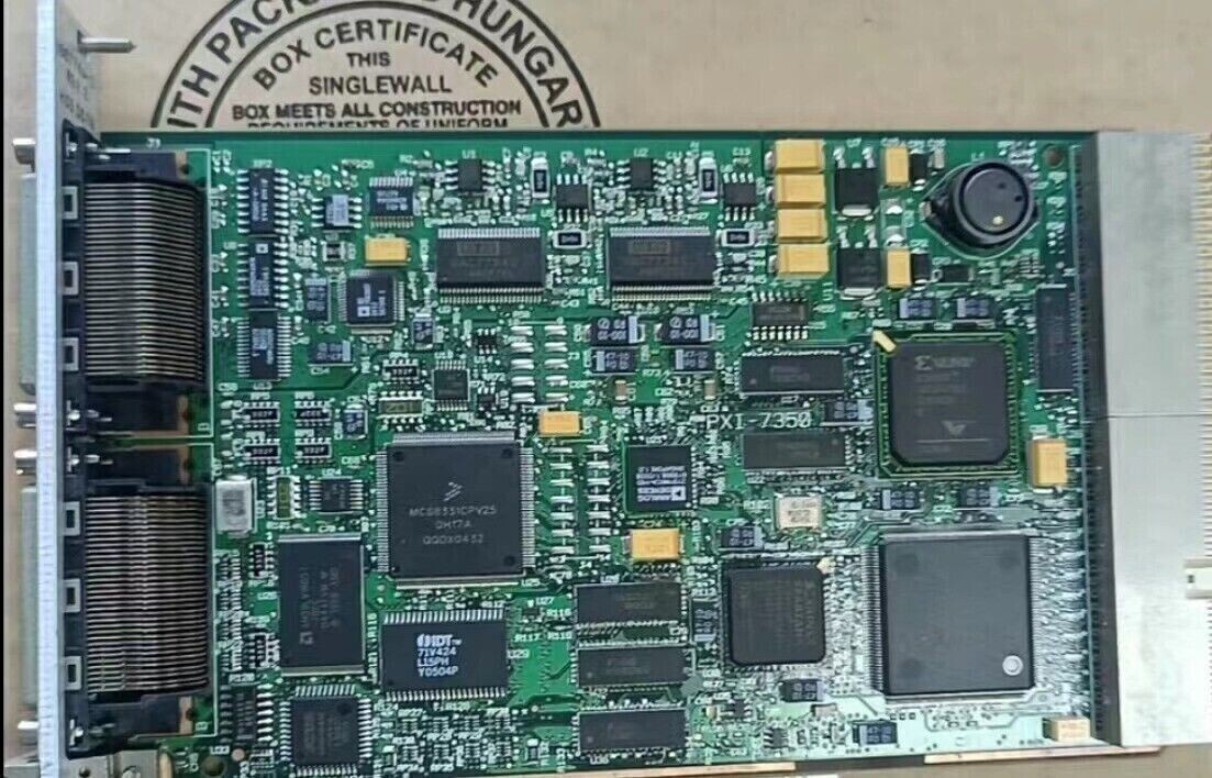 tested National Instruments NI PXI-7350 Motion Controller