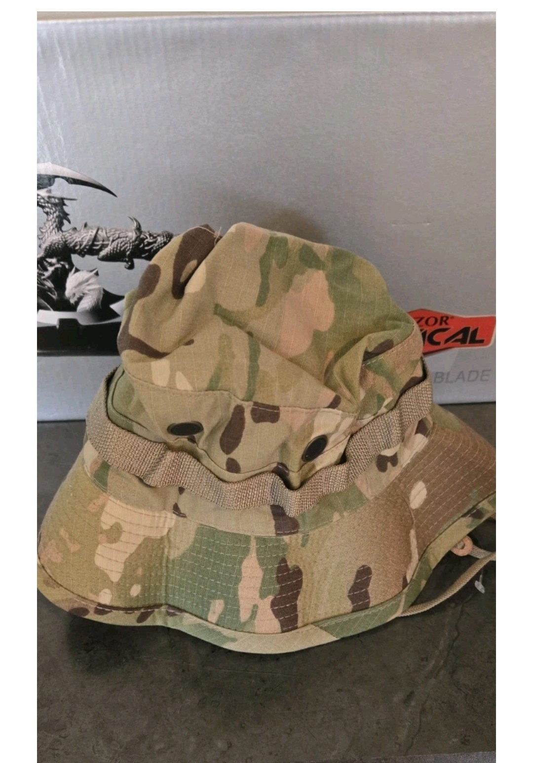 NWOT U.S. Army OCP Boonie Hat, Size 6 7/8, Operational Camouflage Pattern