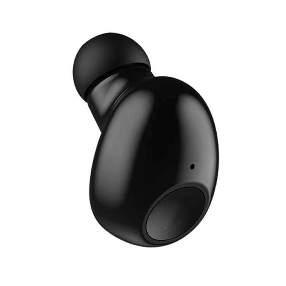NVAHVA Single Earbud Bluetooth Earpiece,Cellphone Wireless Mic Headset 10Hr