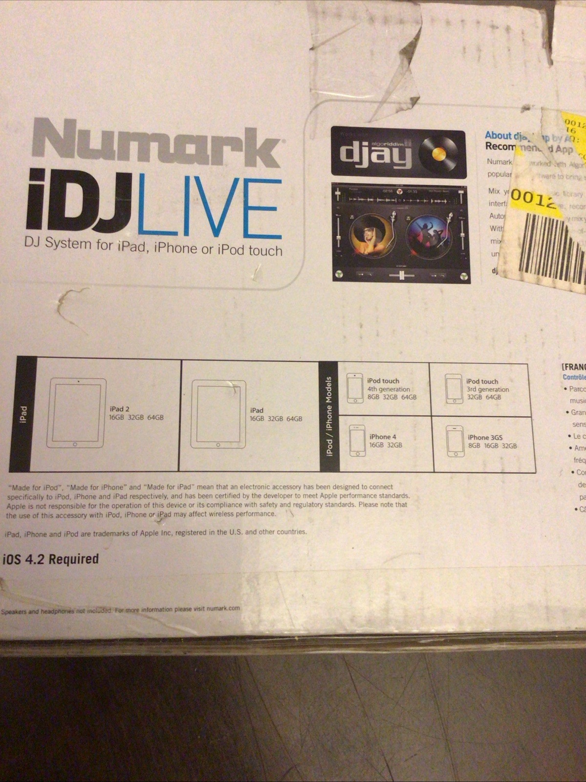 Numark iDJ Live