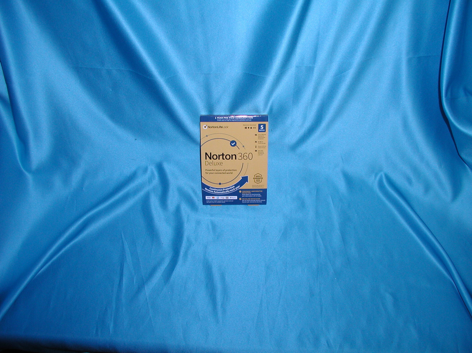 NORTON 360 Deluxe 5 Devices PrePaid Sub 2030627 “OEM Factory New SALE!!