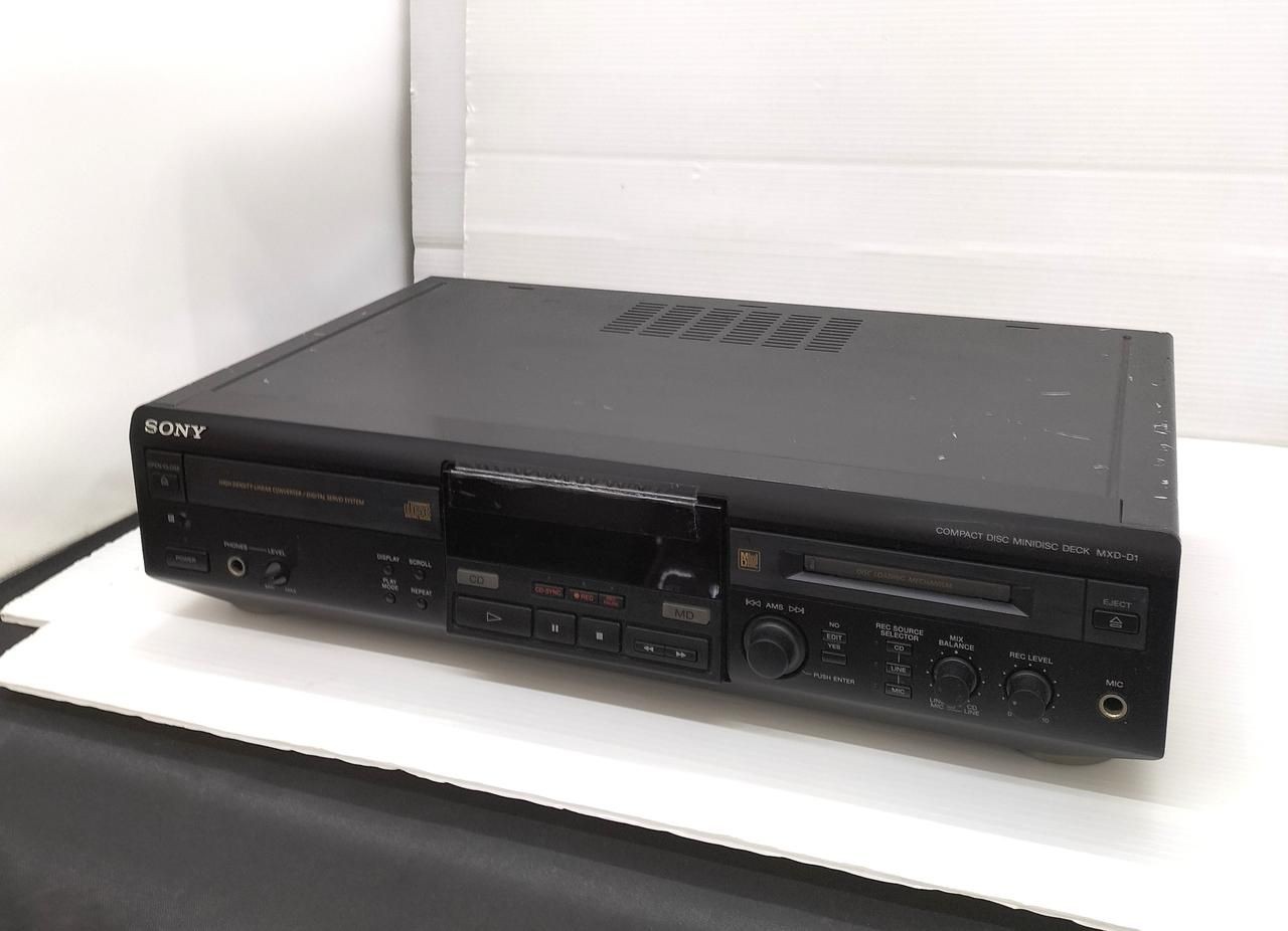 Sony CDMD Deck MXD-D1 Junk Used
