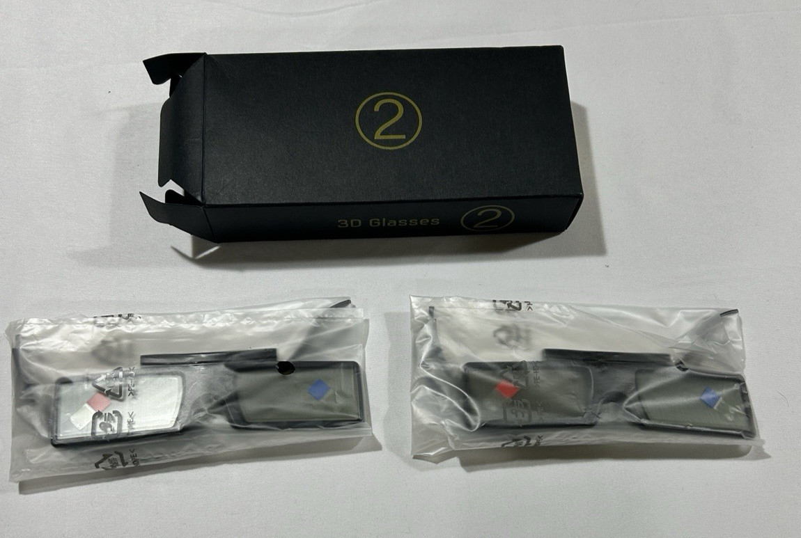 2 New Samsung 3D Glasses 2 Model SSG-4100GB