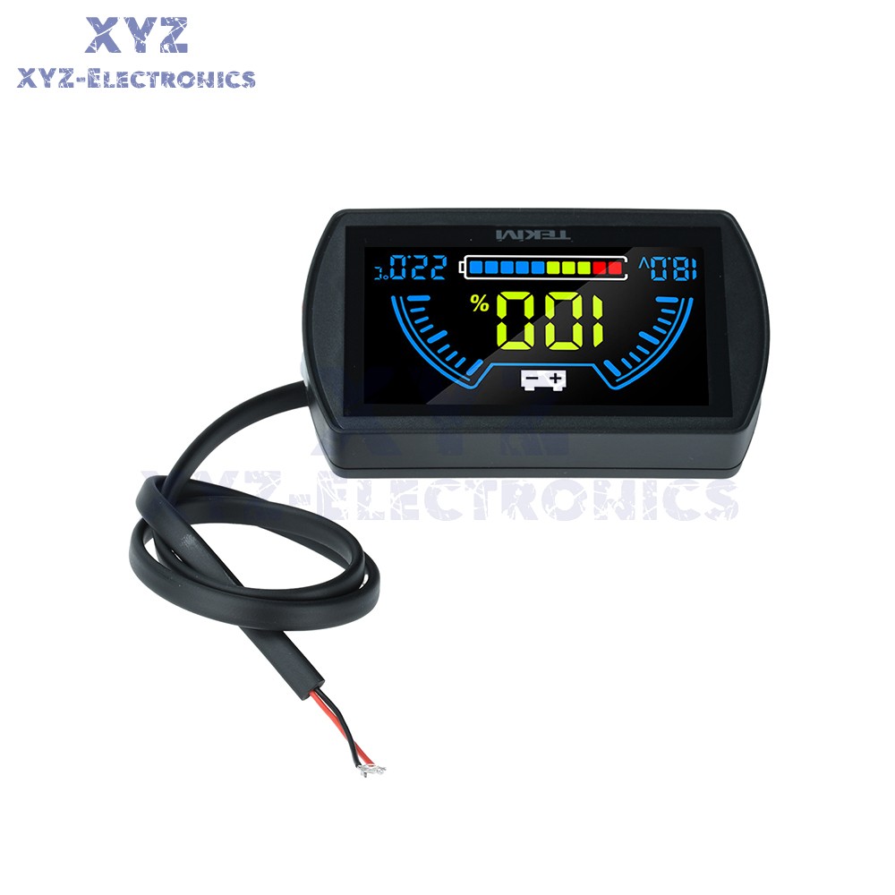 Digital Voltage Power Indicator Temperature Sensor Two-Wire Battery Level Meter