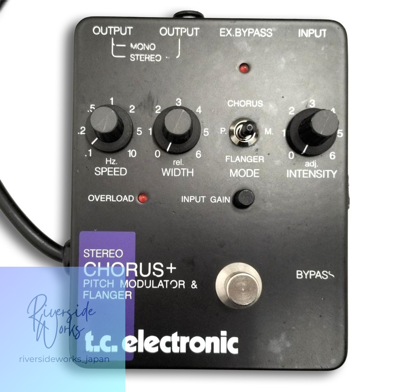 T.C.ELECTRONIC Effects Pedal SCF STEREO CHORUS+