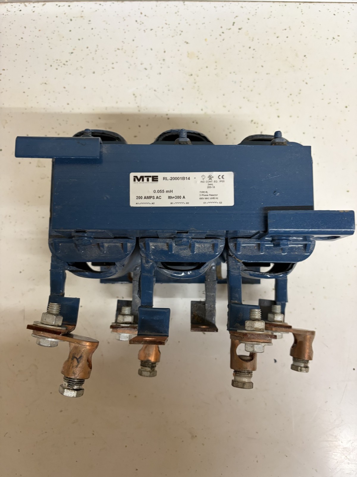 MTE RL-20001B14 Line Reactor