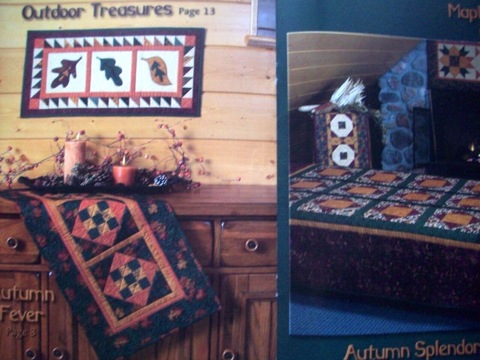 Wilderness Adventure pieced quilt pattern