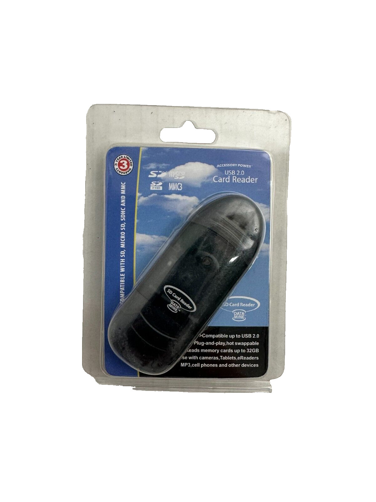 DataMINE USB 2.0 Card Reader