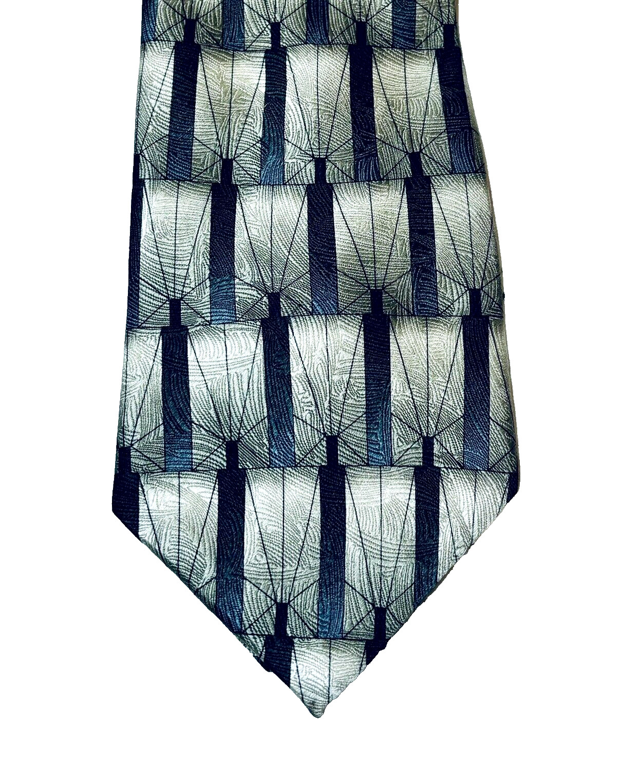 Vintage 1996 Grateful Dead New Years Eve Ninth Set 100% Silk Neck Tie Black 60X4