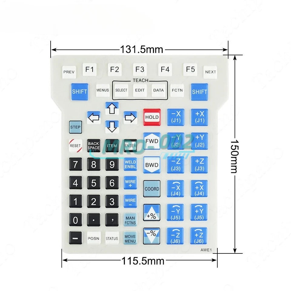 1PCS New For Fanuc AWE1 Teach Pendant Key Button Film Membrane One year warranty