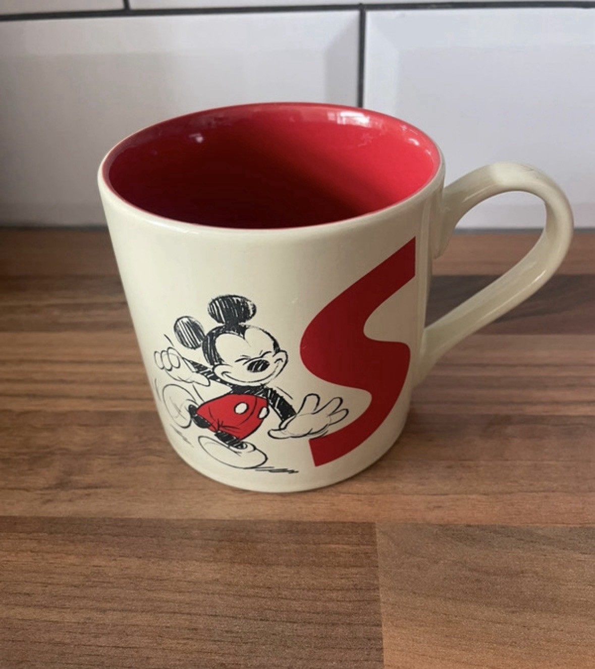Disneyland Paris letter S mug.Excellent condition.