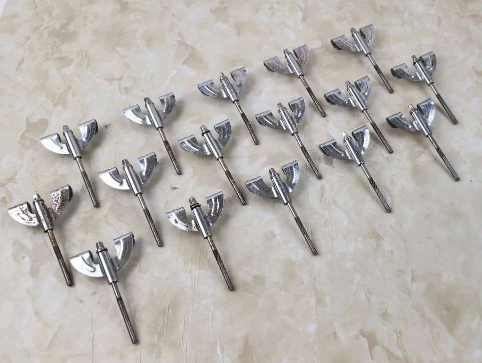 SONOR Bass Drum 4.25" Tension Rods And Claws Drum Hardware/Spares x 16