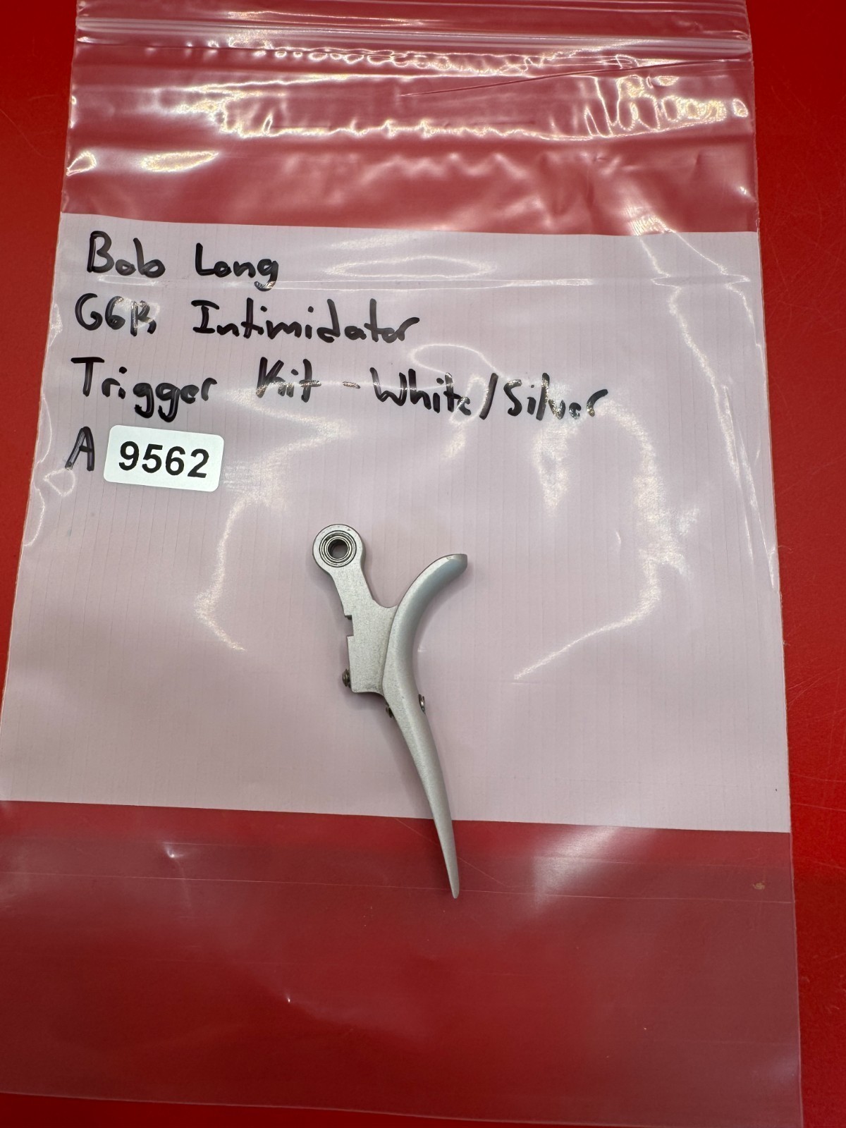 Bob Long G6R Intimidator Trigger Kit - White/Silver