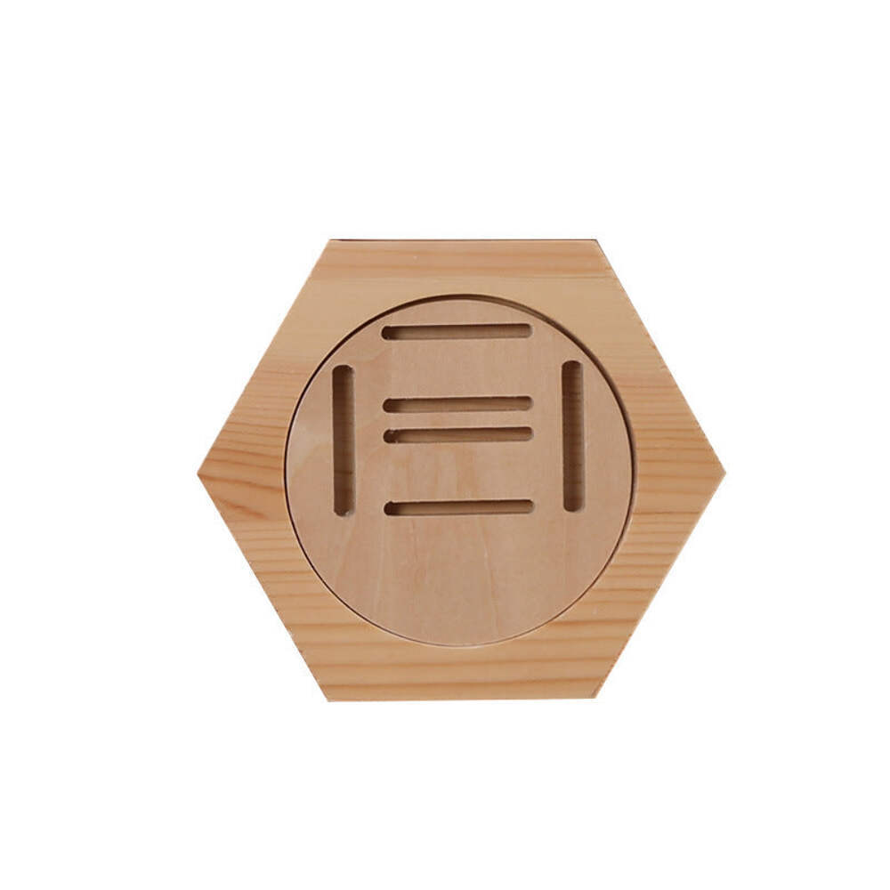 Wooden Honeycomb Combination Medal Display Stand Hexagon