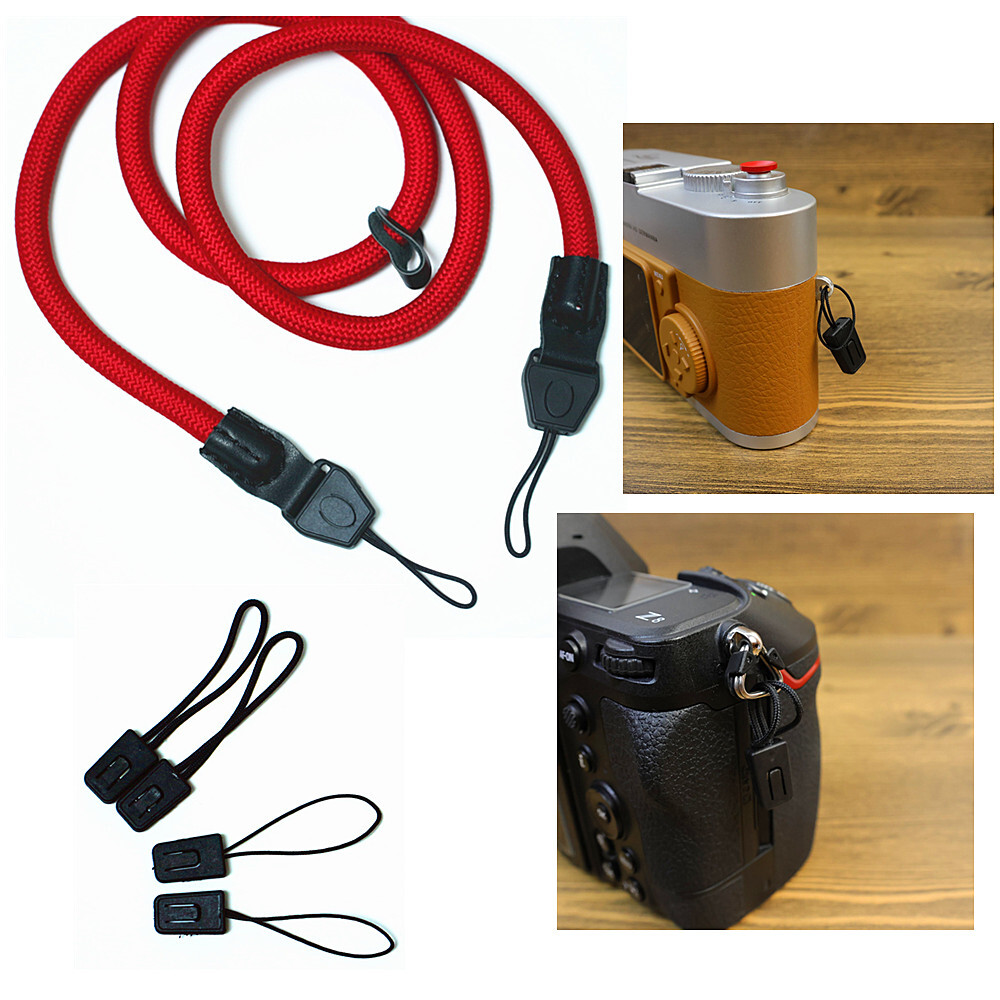 Nylon Rope Camera Neck Shoulder Strap Quick Release for Canon DSLR Mirrorless