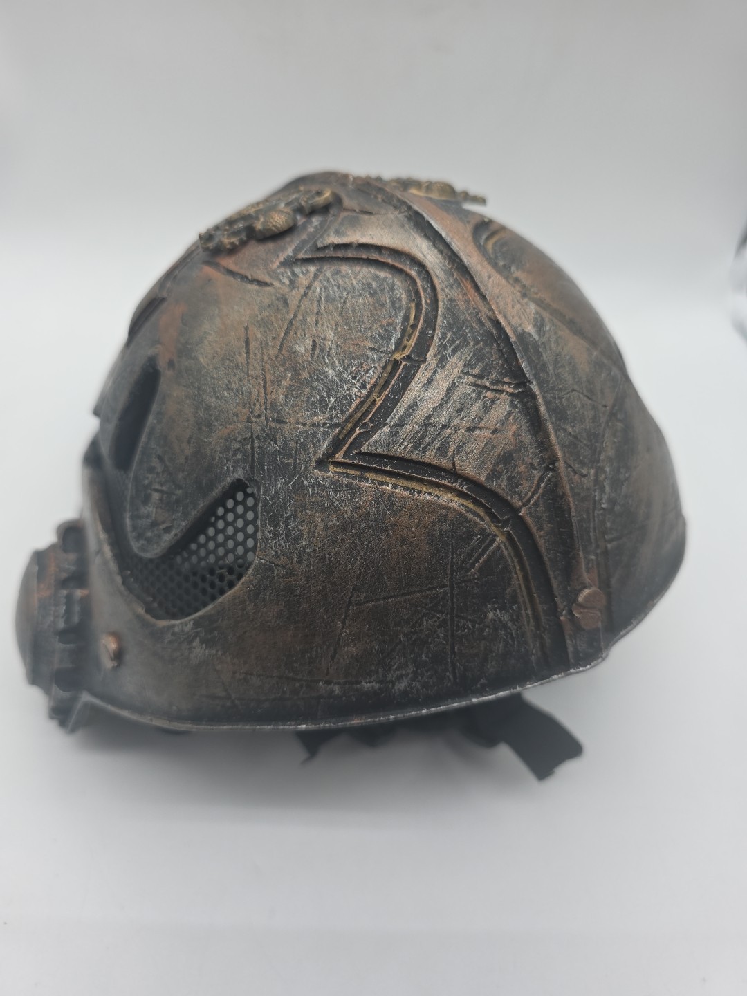Gold Paintball Knights Full Face Protection Templar Mask