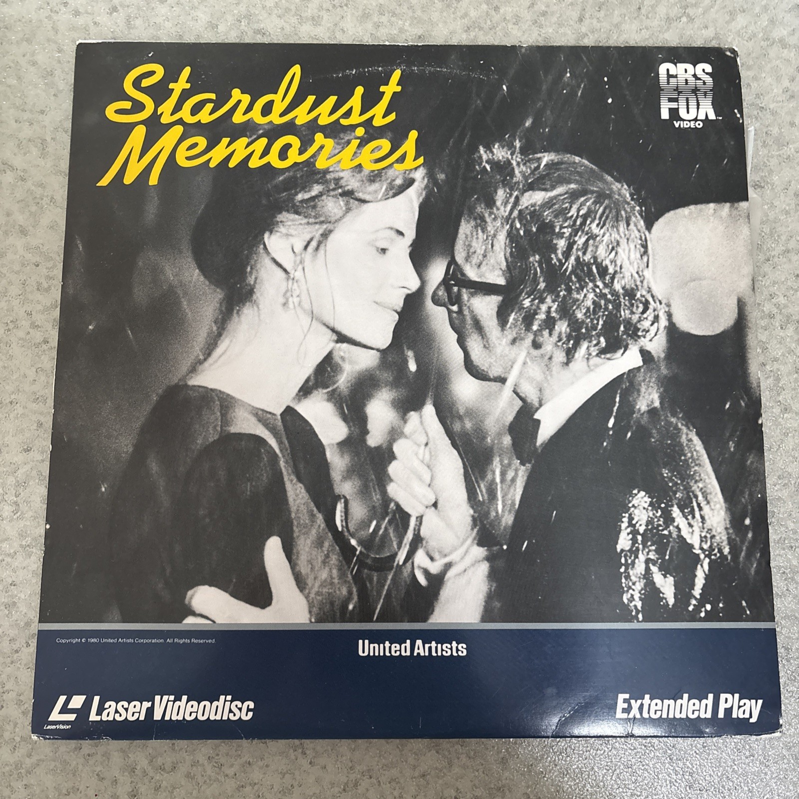 Stardust Memories Laserdisc Woody Allen