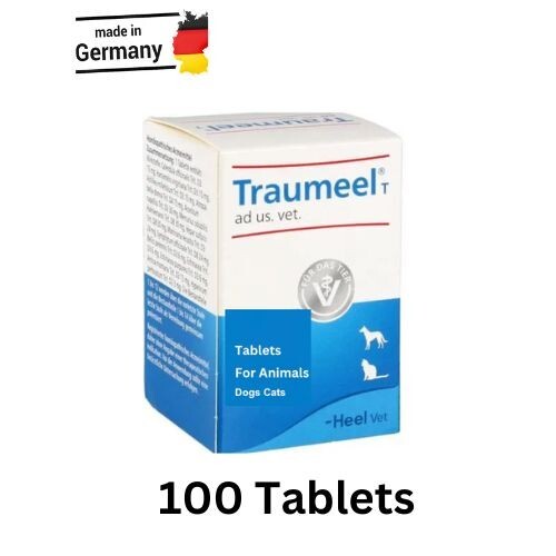 Traumeel T Homeopathic 100 Tablets  for  Dogs Cats  Ships US