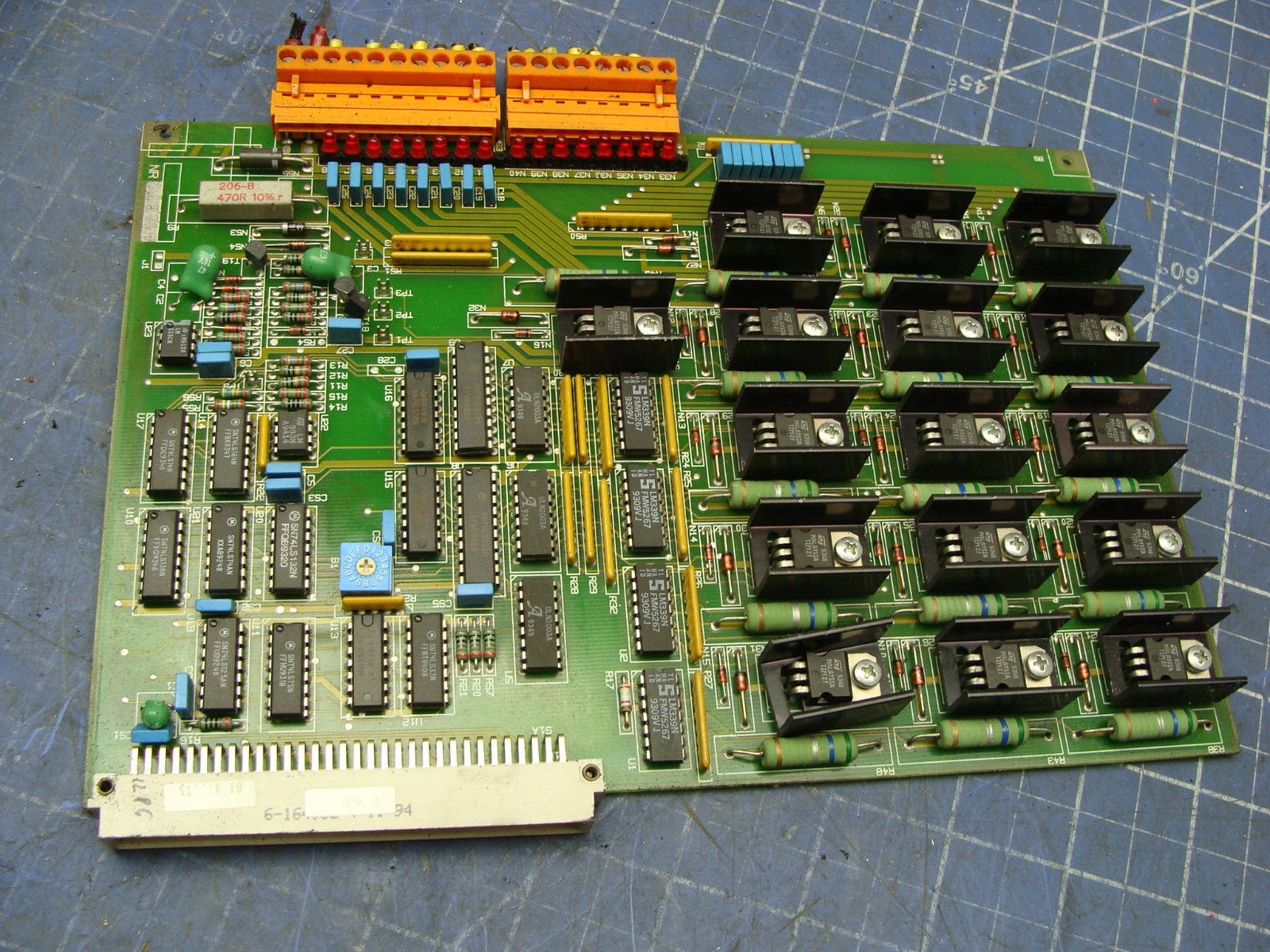 KEBA I/O CIRCUIT BOARD D1456E-0 E-16-DIGOUT-PLUS