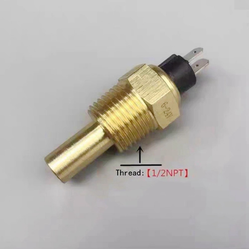 1/2" NPT Sensor Water Temp Sender Temperature Sender For VDO Water Temp Gauge