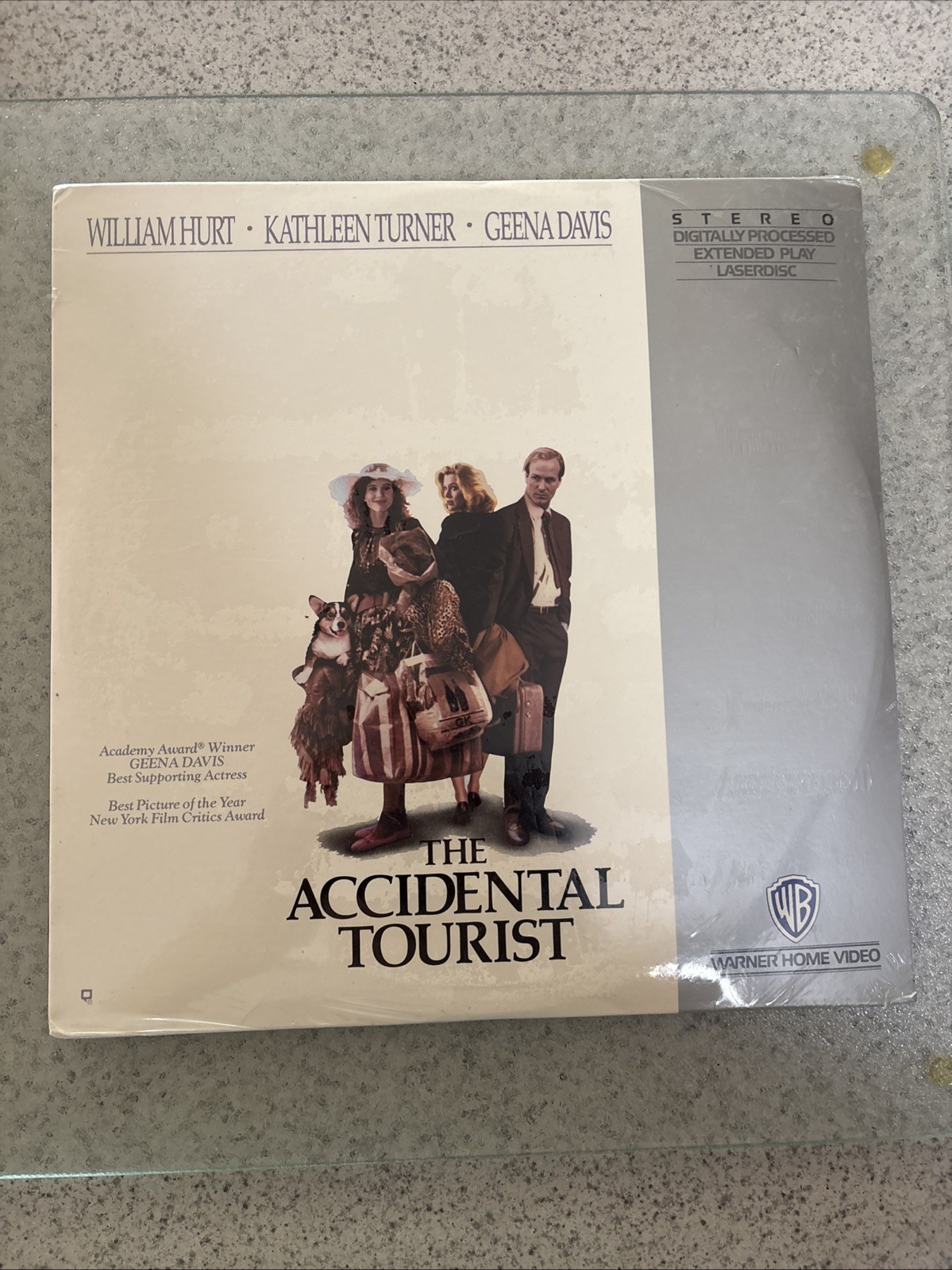 The Accidental Tourist Laserdisc 2 Disc Set Extended Play Warner Home Video