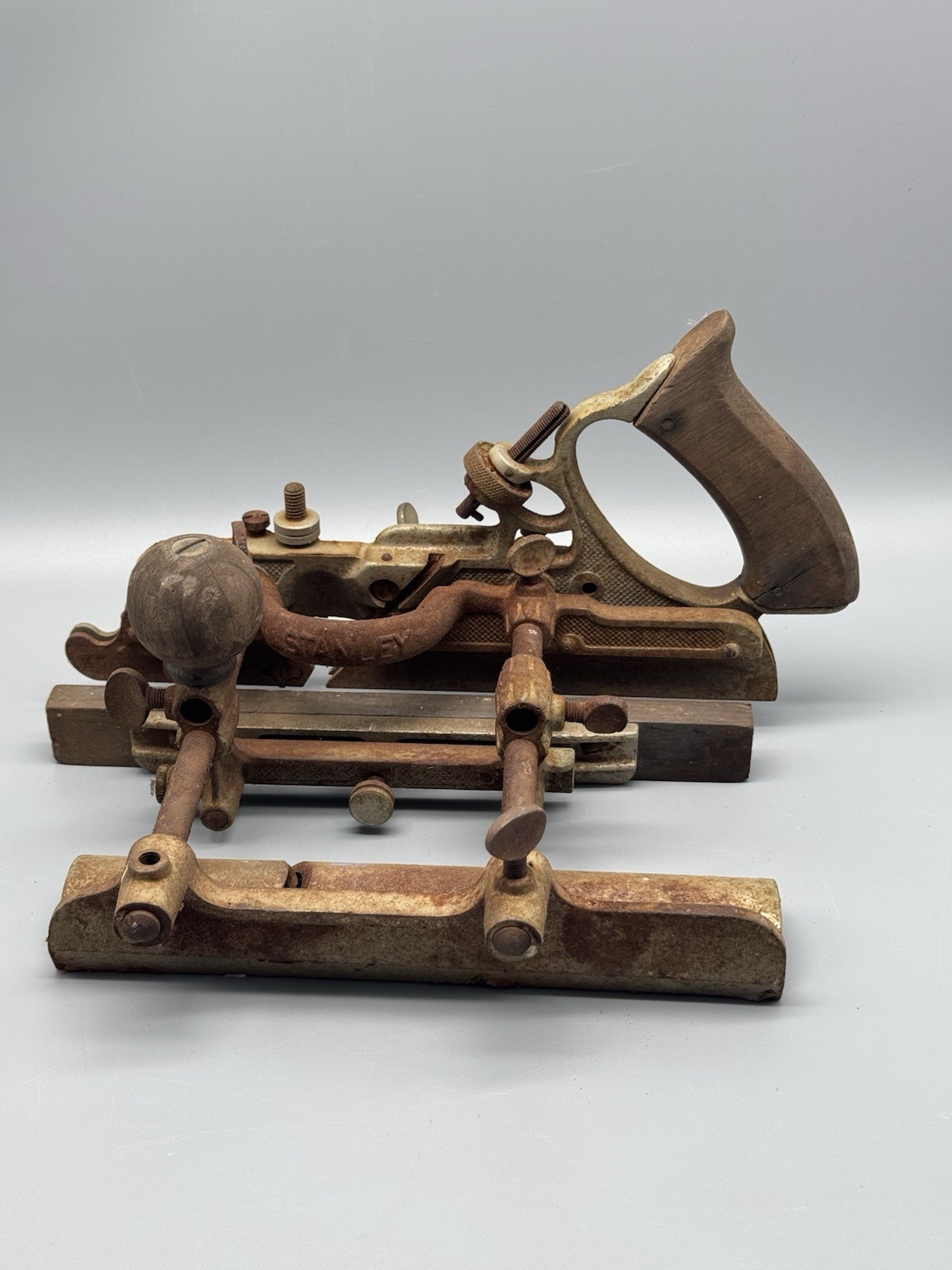 Antique Stanley Rule & Level No 45 Combination Molding Plane